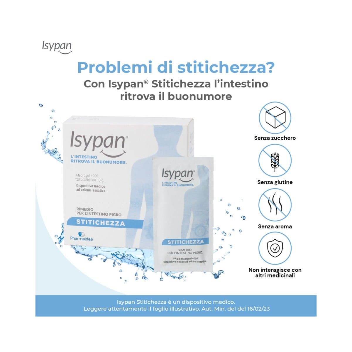 Isypan Intestinal – 20 sobres para el intestino