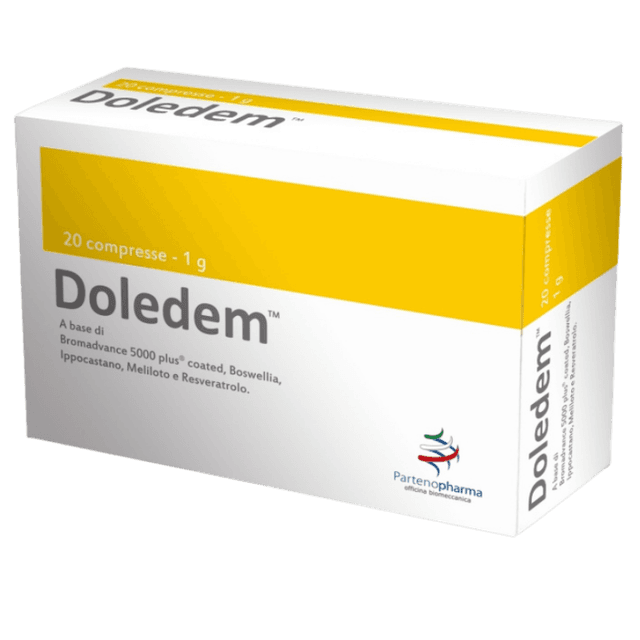 Bromelina + Castaño de Indias – 20 comprimidos | DOLEDEM