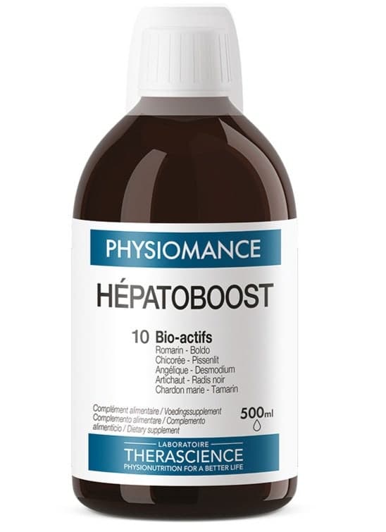 Physiomance Hepatoboost Romero y Boldo – Complemento líquido 500 ml