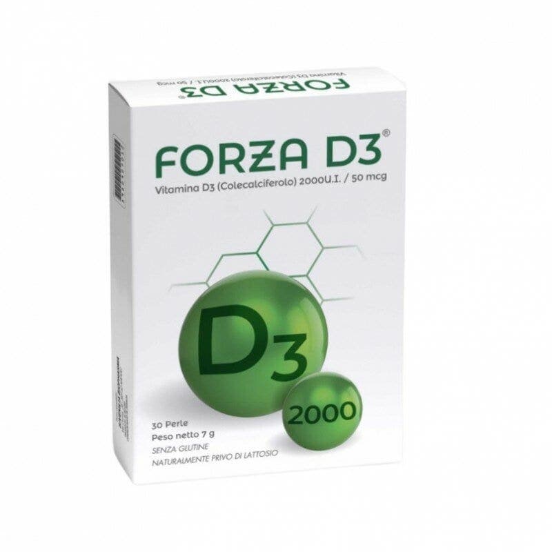 Vitamina D3 – 30 cápsulas blandas | Forza D3