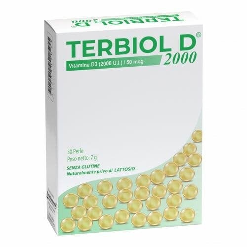 Vitamina D3 2000 UI – 30 cápsulas blandas | Terbiol D 2000