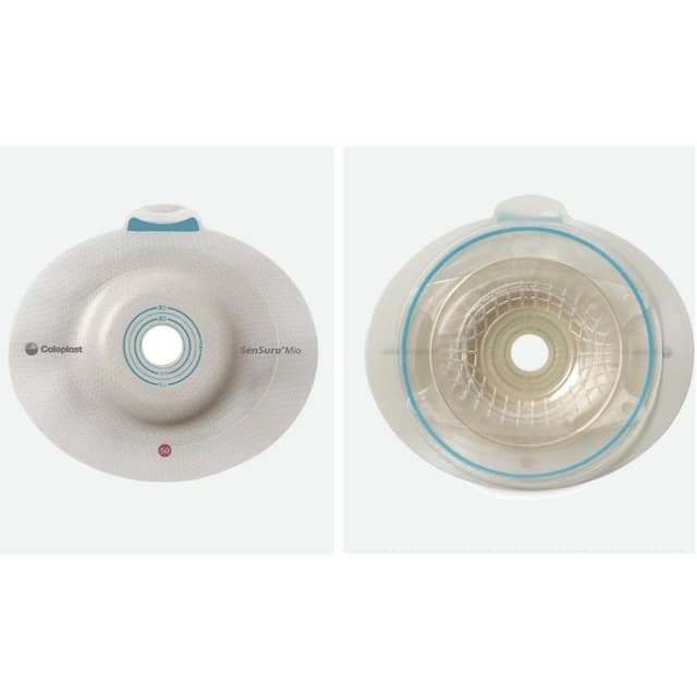 Placa base Flex convexa 15–40 mm, acoplamiento 50 mm – Sistema de estomía