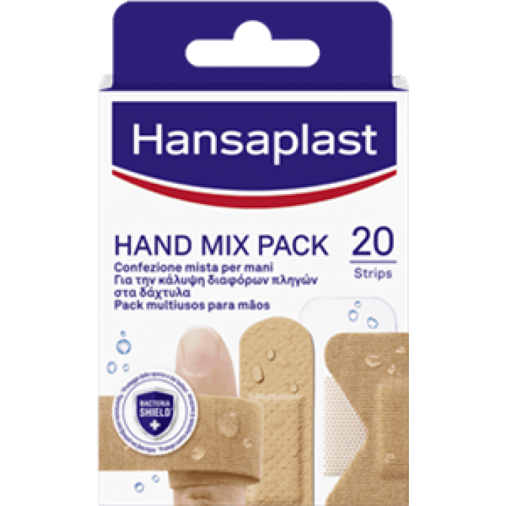 Hansaplast Hand Mix Pack – Set de tiritas para manos y dedos