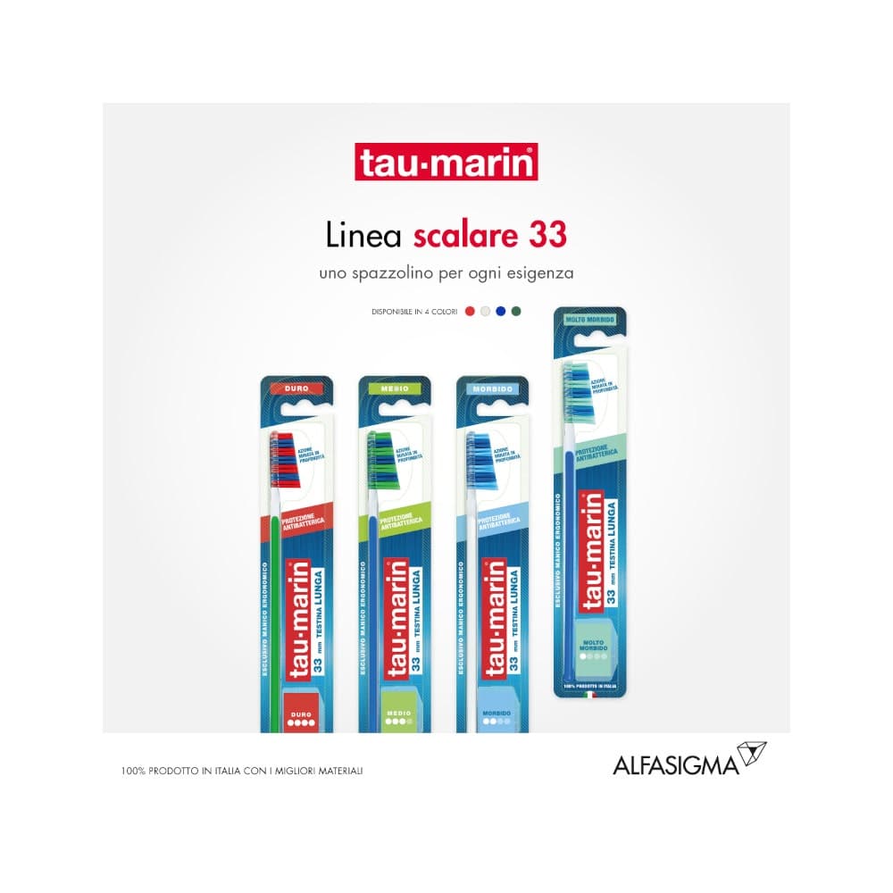 Taumarin Spazz Scalp 33 mm – Cepillo de dientes muy suave