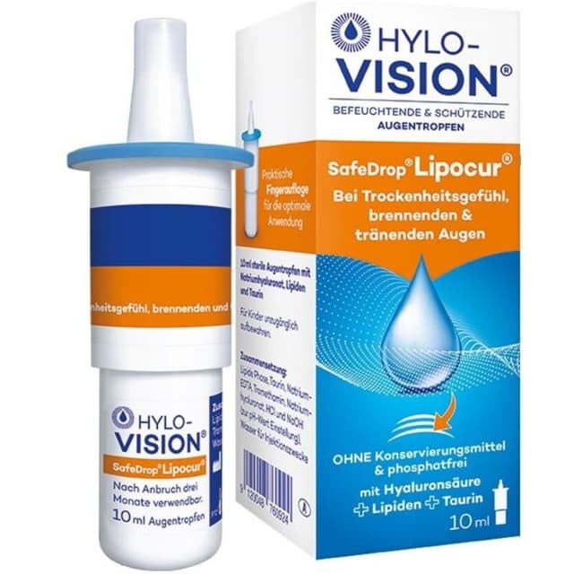 Hylovision Safe Drop Lipocur – Gel ocular