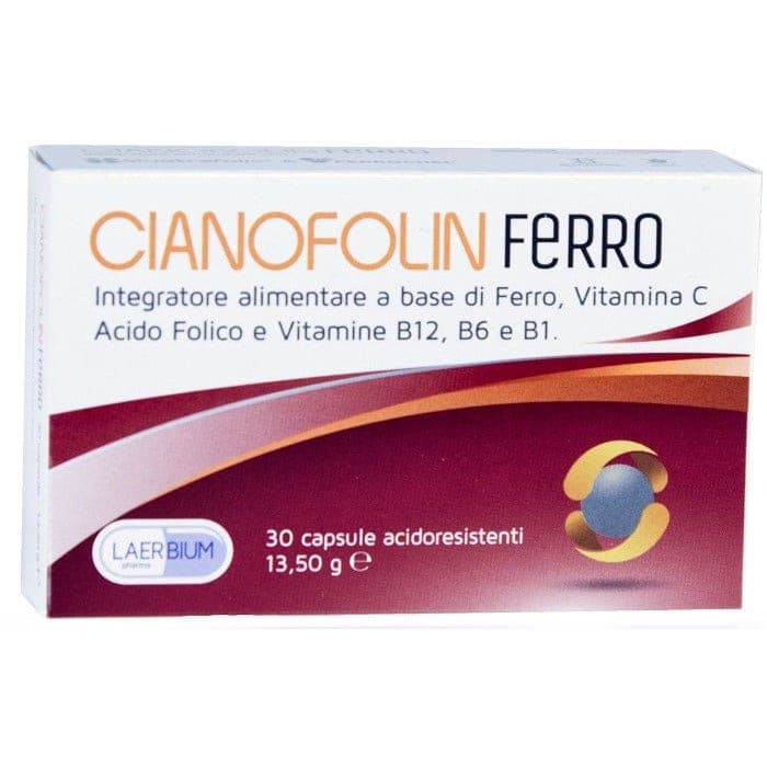 Cianofolin Ferro – 30 cápsulas