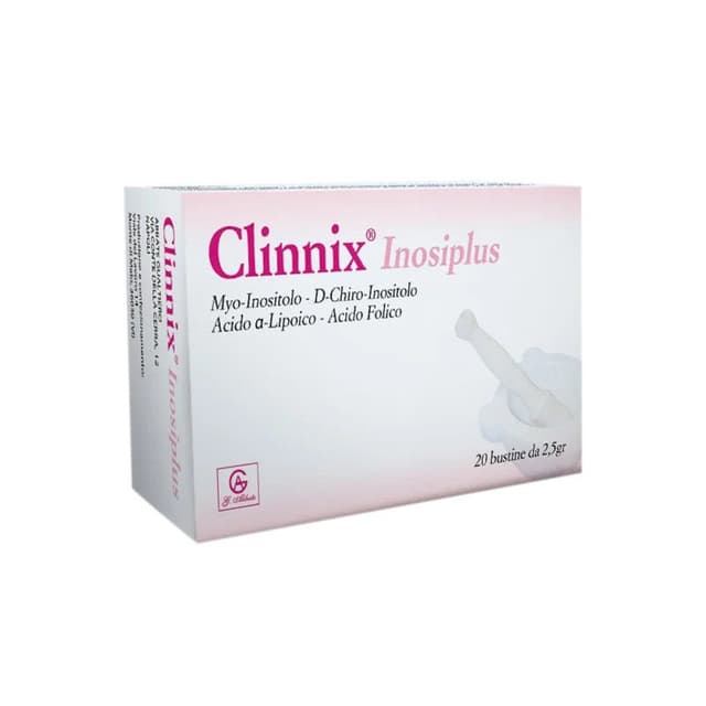 Mio-inositol + Ácido Fólico – Complemento alimenticio 20 sobres | Clinnix Inosiplus
