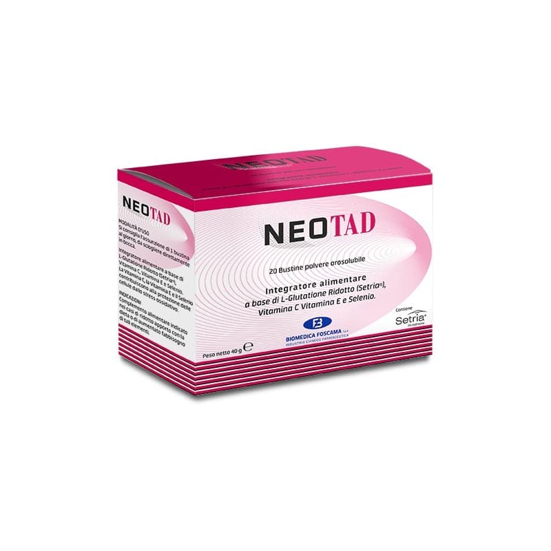 Neotad Glutatión 250 mg + Vitamina C – 20 sobres