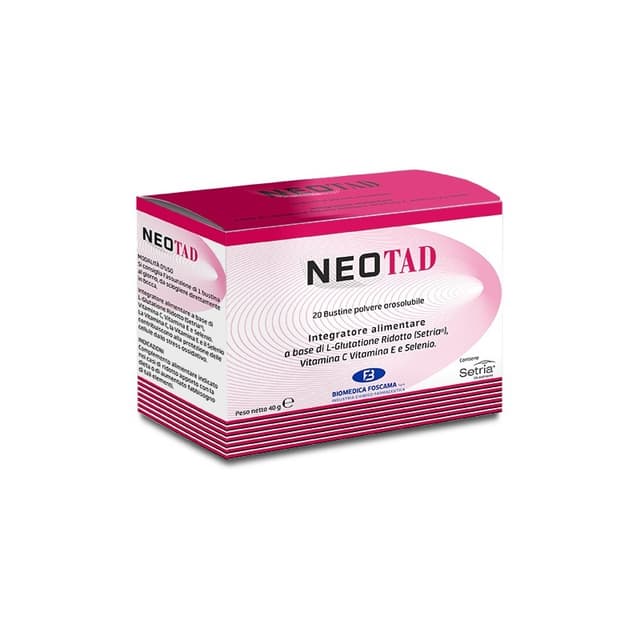 Neotad Glutatión 250 mg + Vitamina C – 20 sobres