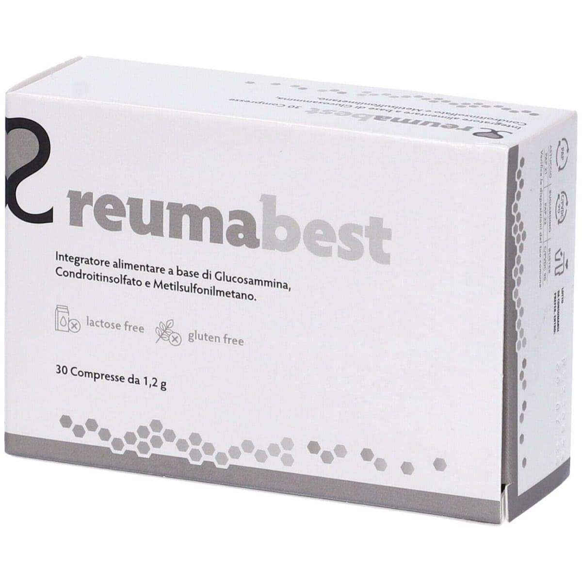 Glucosamina 500 mg + Condroitina – 30 comprimidos | Reumabest