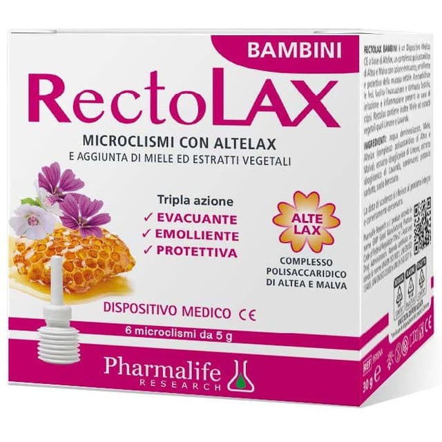 Pharmalife Research Rectolax Infantil microenemas – 6 unidades