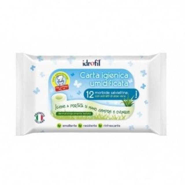 Papel higiénico biodegradable – 12 rollos