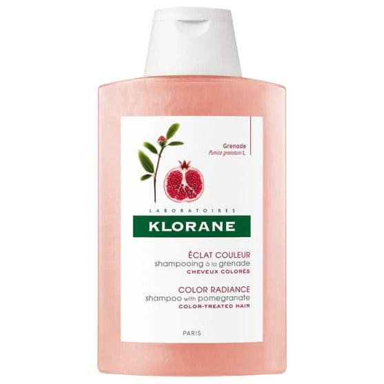 Klorane Champú de Granada – 200 ml para cabello teñido