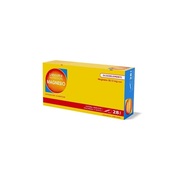 Labcatal Nutrition Mg – Magnesio, 28 ampollas de 2 ml