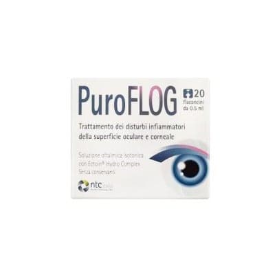Puroflog Gotas Oculares – 20 ampollas monodosis de 0,5 ml