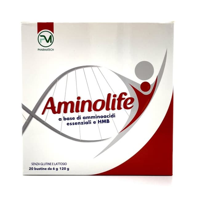 Aminoácidos esenciales + Calcio – 20 sobres | AMINOLIFE