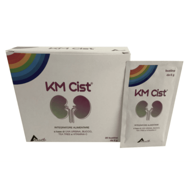 Gayuba + Buchu + Vitamina C – 20 sobres de 6 g | KM Cist
