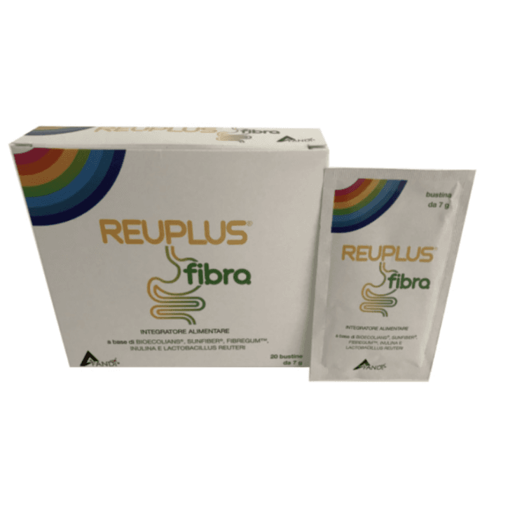 Inulina + probióticos con bacterias del ácido láctico – 20 sobres de 7 g | Reuplus Fibra