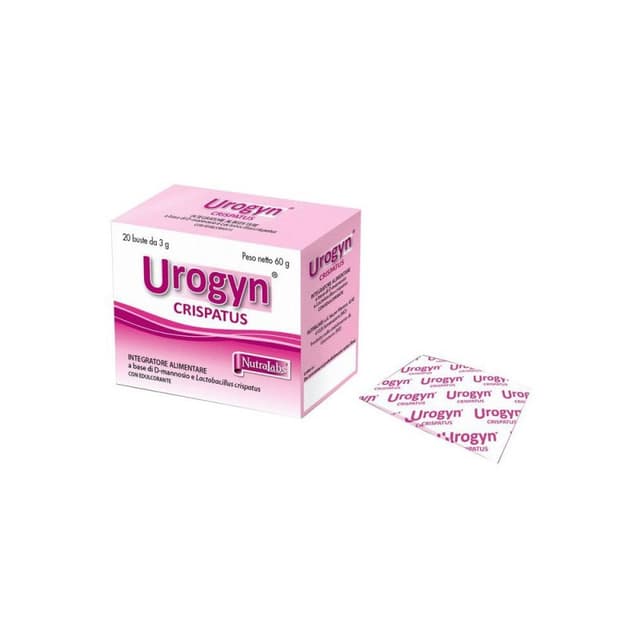 D-Manosa 1 g + Probióticos con bacterias lácticas – 20 sobres de 3 g | Urogyn Crispatus