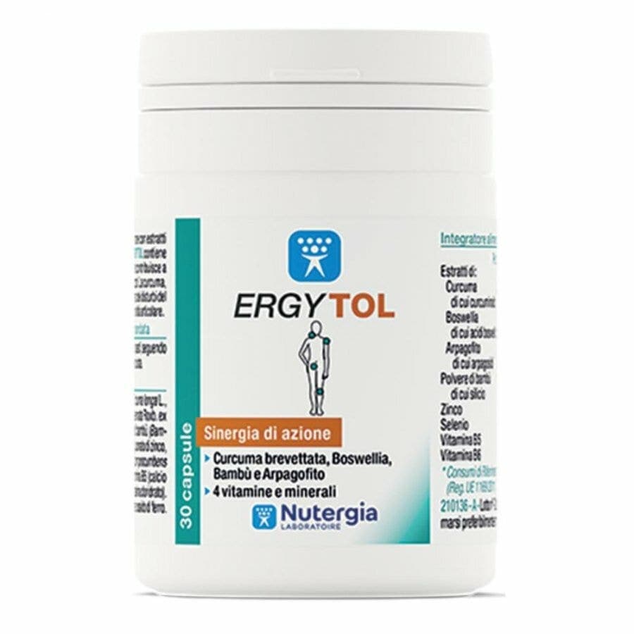 Cúrcuma 240 mg + Incienso (Boswellia) – 30 cápsulas | Ergytol