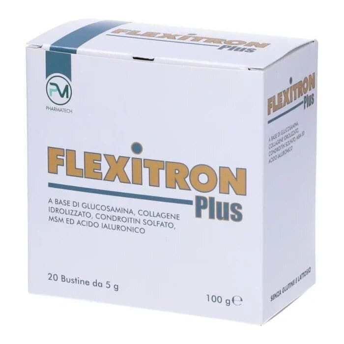 Glucosamina 500 mg + Condroitina – 20 sobres | Flexitron Plus