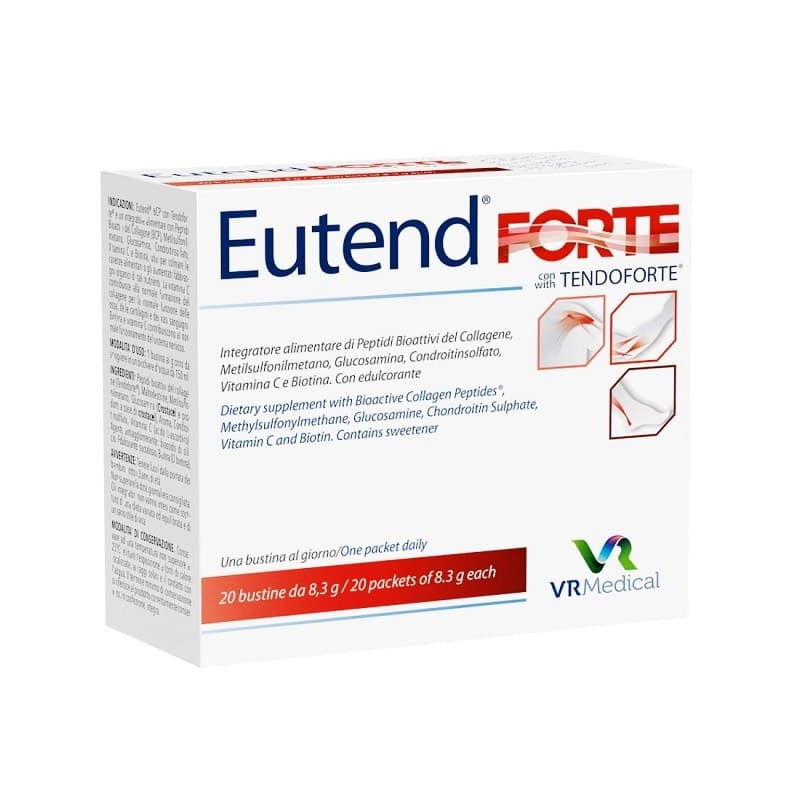 Colágeno + Glucosamina – 20 sobres | Eutend Forte Tendoforte