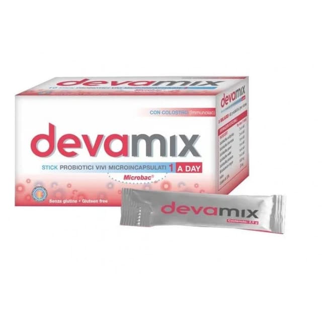 Devamix Probióticos con Bacterias Lácticas + Inulina – 20 sticks