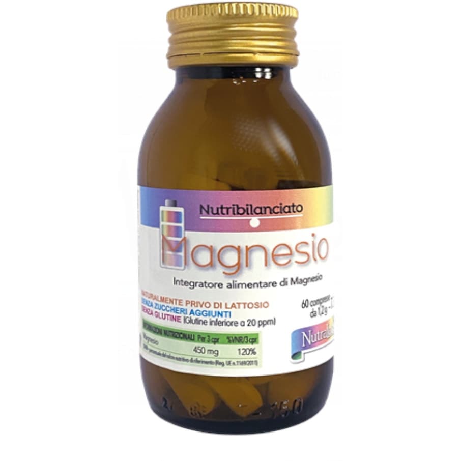 Magnesio – 60 comprimidos | Magnesio Nutribilanciato