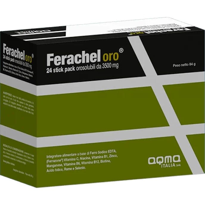 Hierro 30 mg – 24 sobres Orosol | Ferachel Oro