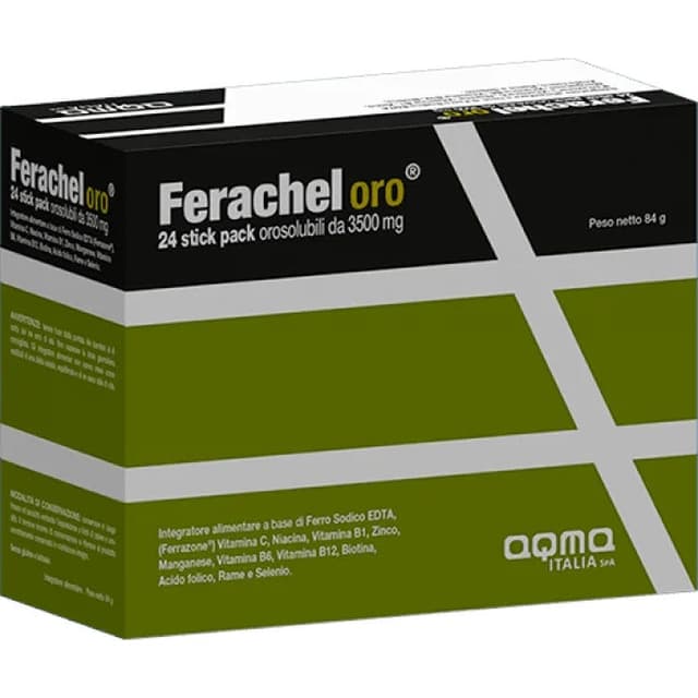 Hierro 30 mg – 24 sobres Orosol | Ferachel Oro