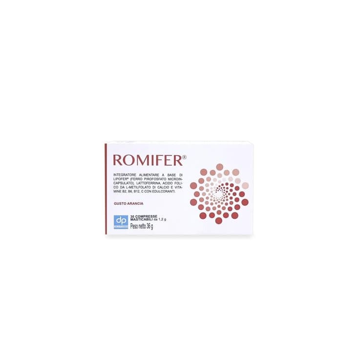 Hierro – 30 cápsulas | Romifer Mastic