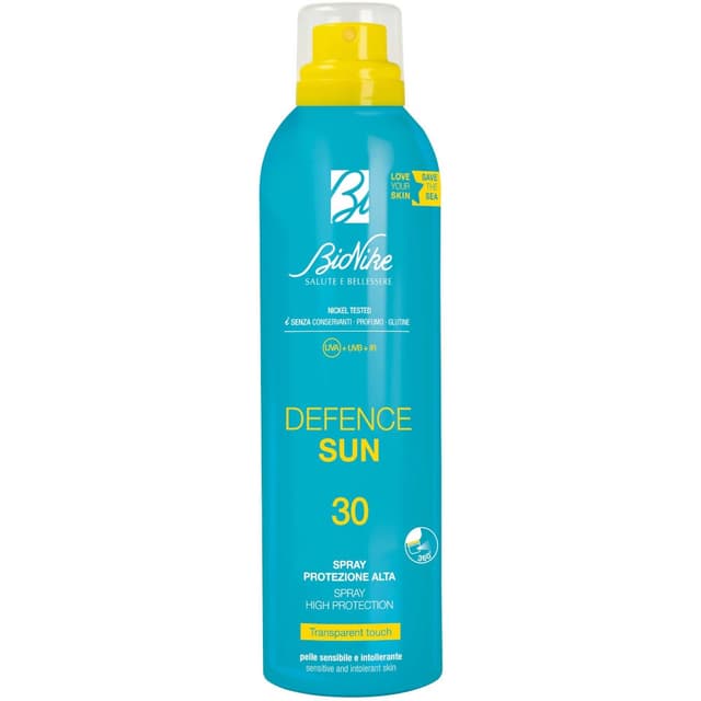 BioNike Defence Sun Spray Invisible FPS 30 – 200 ml