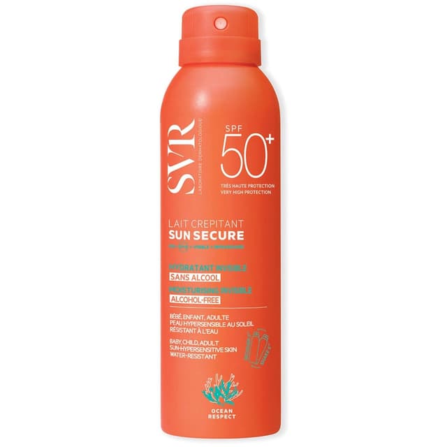 SVR Sun Secure Lait Crépitant LSF 50+ – Leche solar crepitante cuerpo