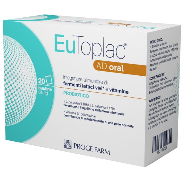 Eutoplac AD Oral – 20 sobres