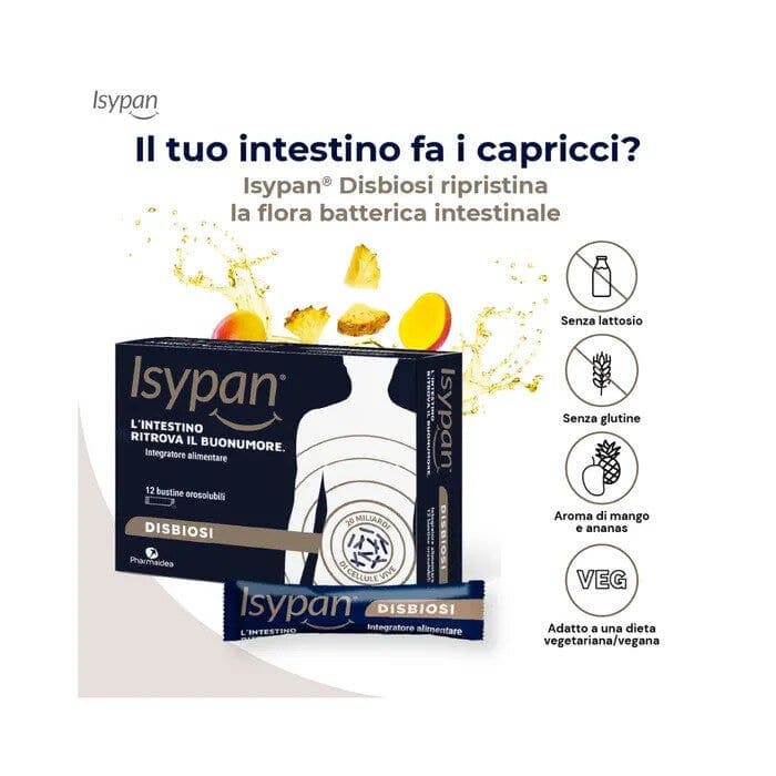 Isypan Disbiosi – 12 sobres de gránulos