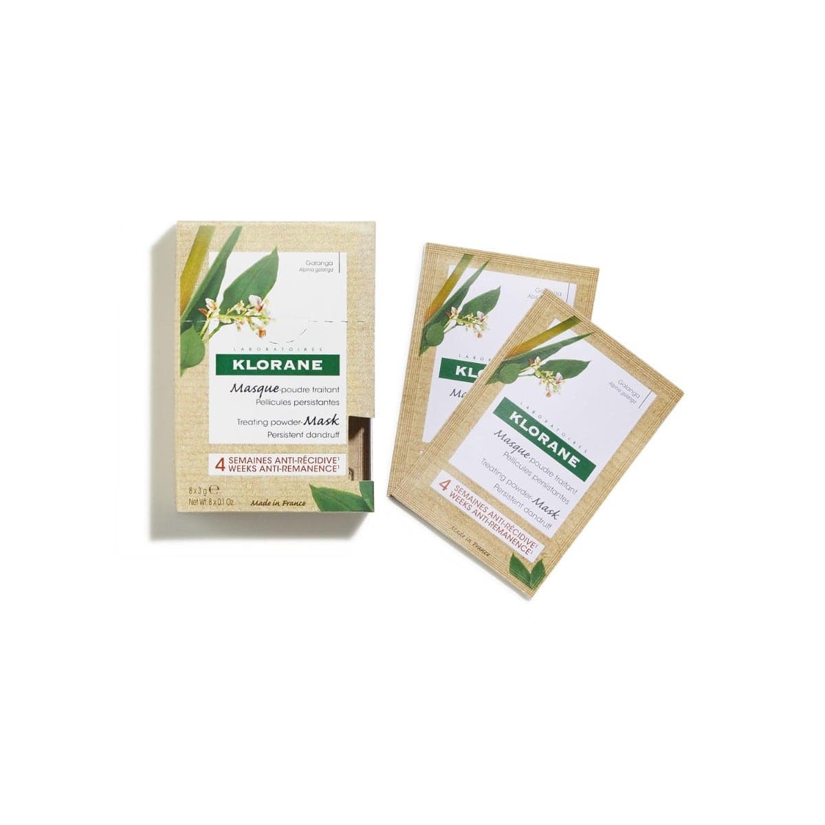 Klorane Champú-Mascarilla 2en1 – Cuidado capilar para limpieza y nutrición