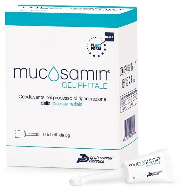 Mucosamin Gel Rectal – 6 aplicadores de 5 g