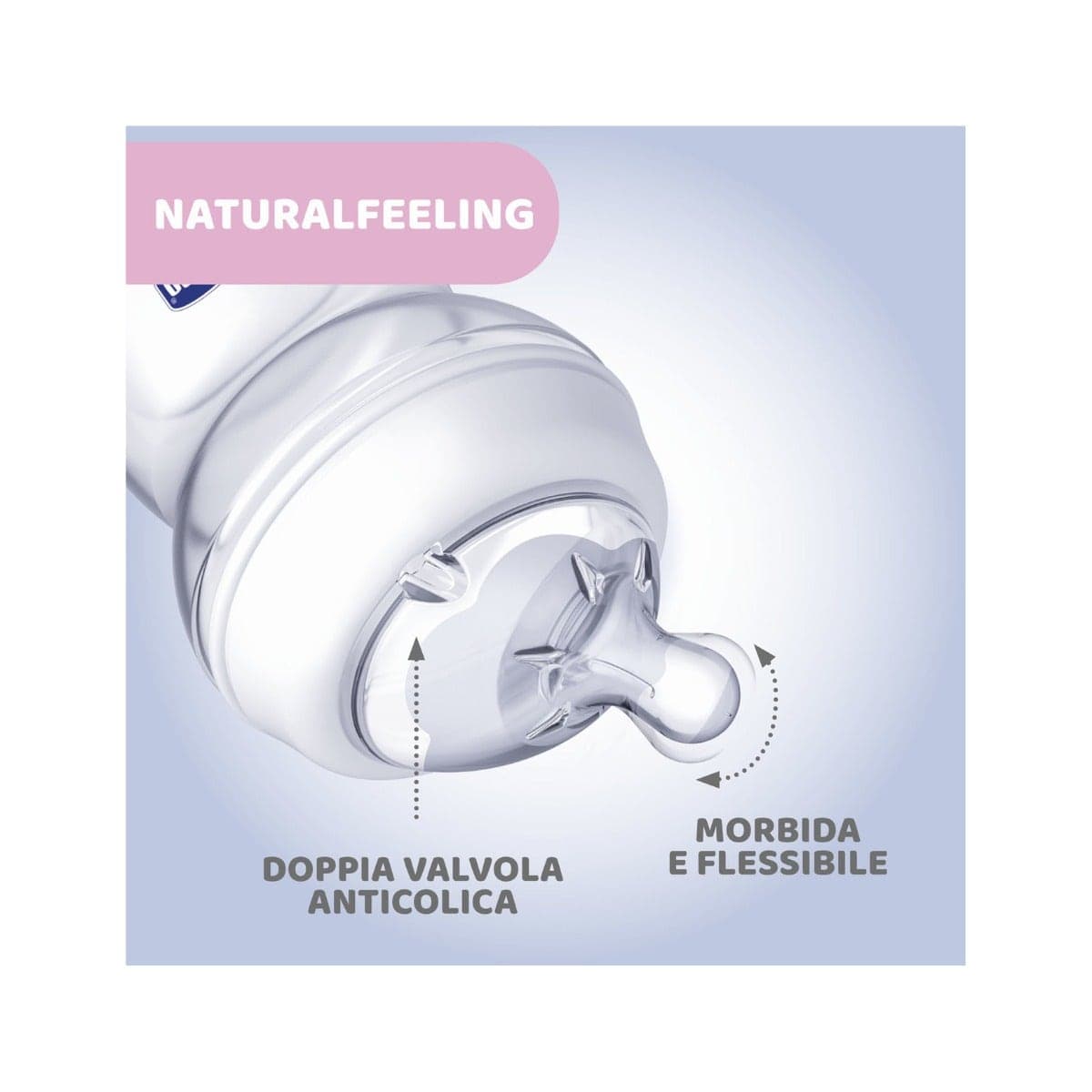 Chicco Biberón de Cristal 0M+ 250 ml