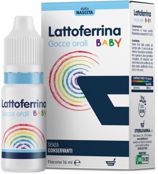 Lattoferrina Baby Gotas Sterilfarma – 16 ml