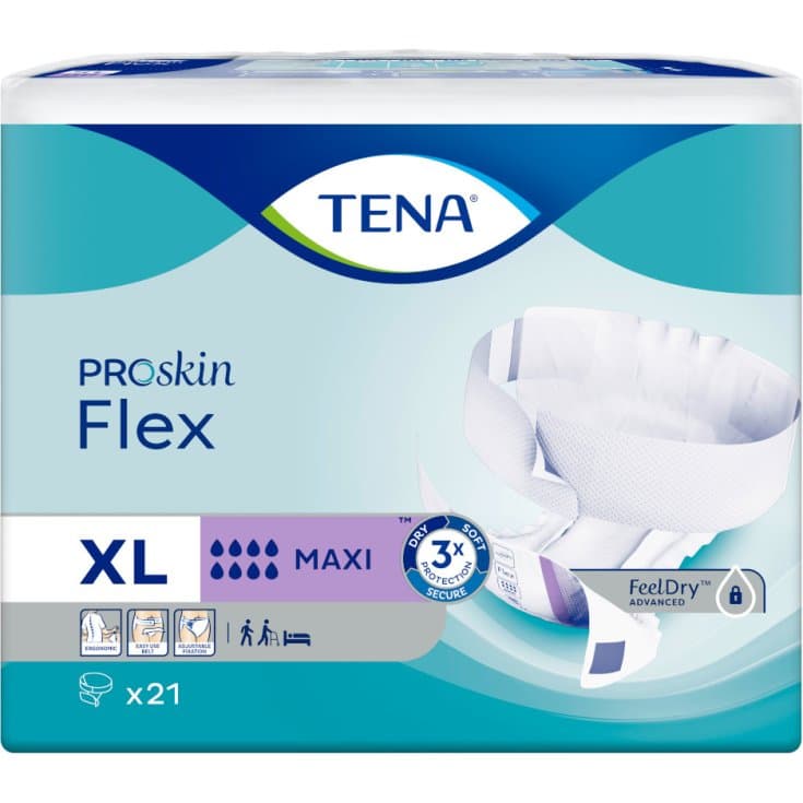 Tena Flex Maxi XL – 21 unidades