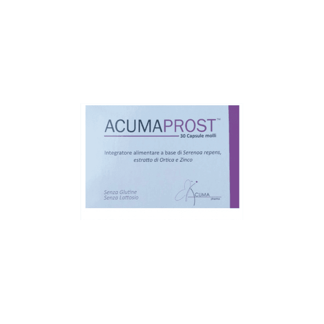 Acumaprost – 30 cápsulas blandas | Serenoa repens + Zinc