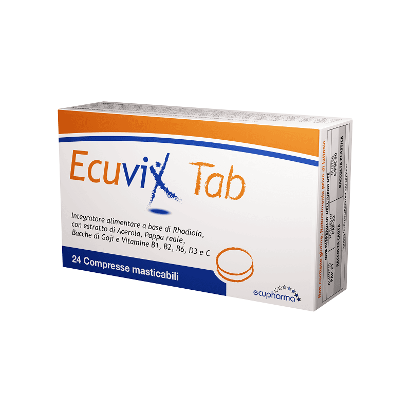 Ecuvix Tab – 24 comprimidos de mástique