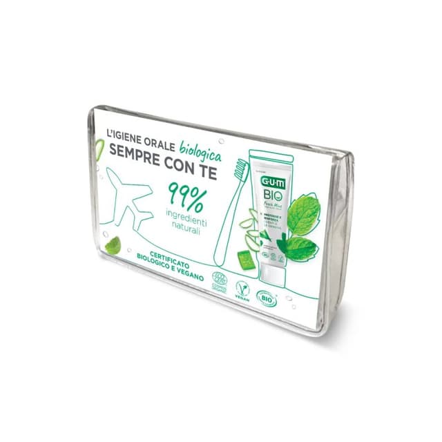 GUM Travel Kit Bio – Set de viaje para la higiene bucal
