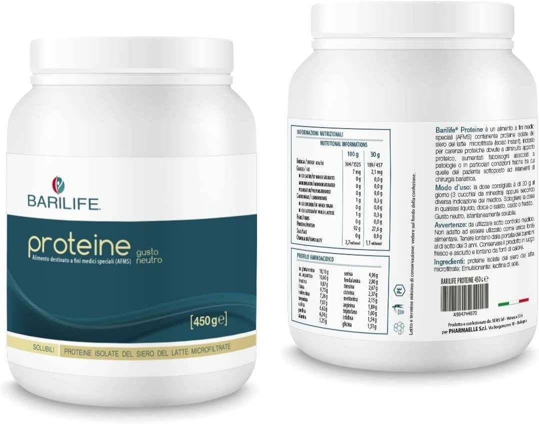 Barilife Proteína – 450 g en polvo