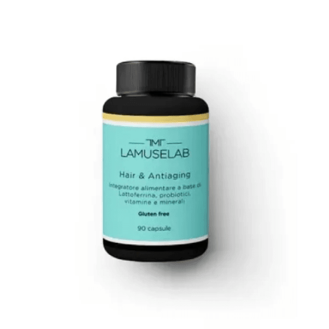 Vitamina C 500 mg + Hierro – 90 cápsulas | Lamuselab Skin Longevity