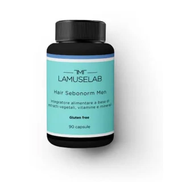 Lamuselab Cabello P Gra – Bromelina 500 mg + Serenoa – 90 cápsulas