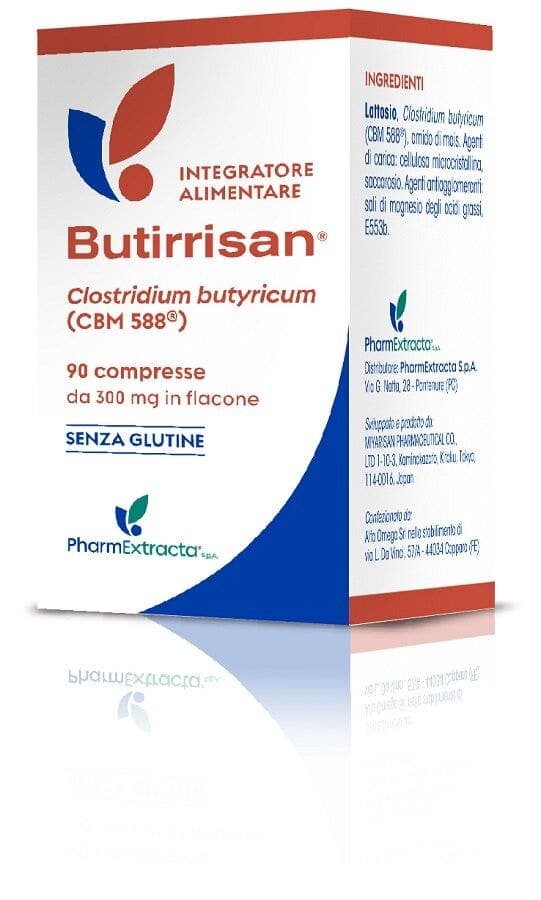 Clostridium butyricum – 90 comprimidos | Butirrisan Pharmaextracta