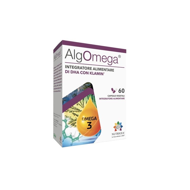 Omega-3 DHA + Alga Klamath – 60 cápsulas | Algomega