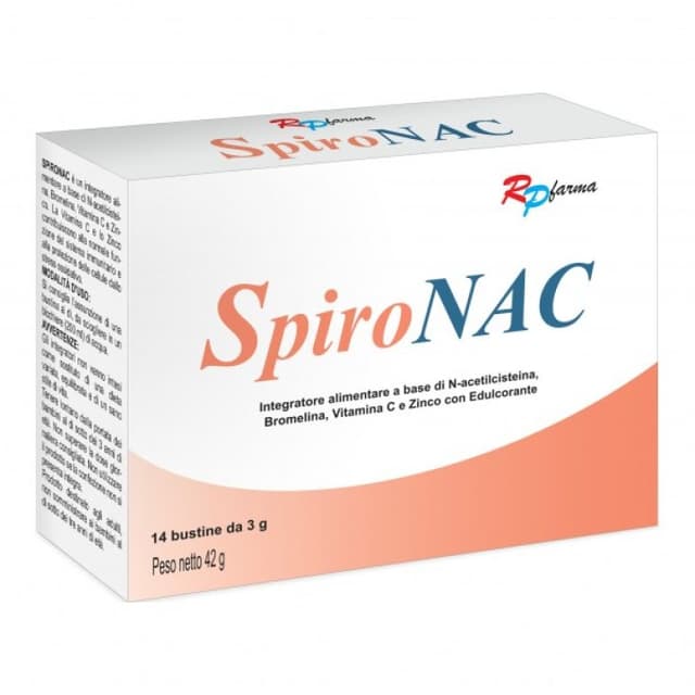 N-Acetilcisteína 600 mg + Vitamina C – 14 sobres | Spironac