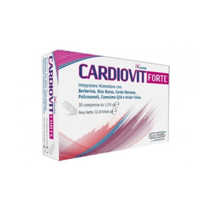 Cardiovit Forte Berberina 516 mg + Arroz Rojo – 30 comprimidos